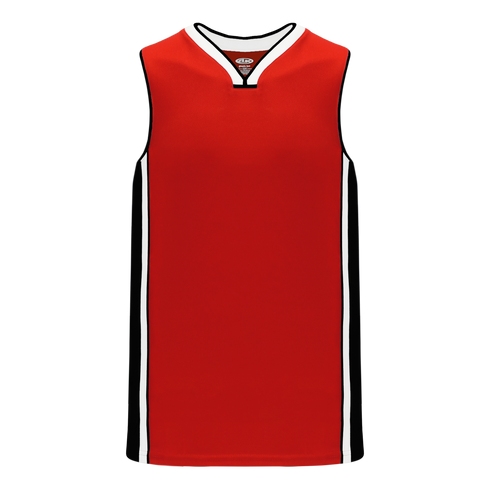 Athletic Knit Pro Cut Basketball Jersey with Rap Neck & Side Inserts (B1715)